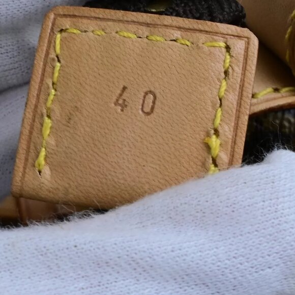 LOUIS VUITTON Travel Hand Cruiser Bag 40 Monogram Leather Brown M41139 11FB278 - Picture 9 of 16